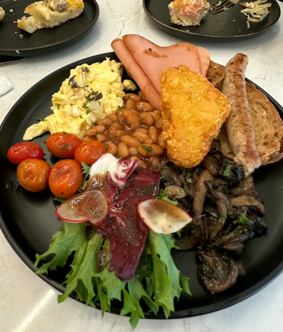 Pinggan big breakfast brunch